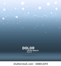 Abstract colorful bokeh background. Vector illustration eps 10