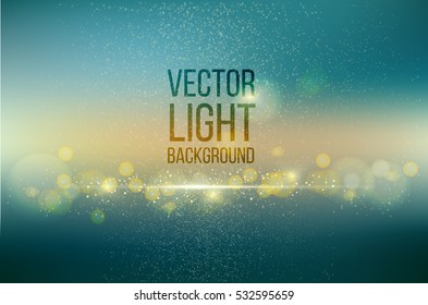 Abstracte kleurrijke bokeh achtergrond. Vectorillustratie,