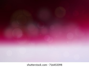 Abstract colorful bokeh circles