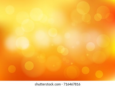 Abstract colorful bokeh circles