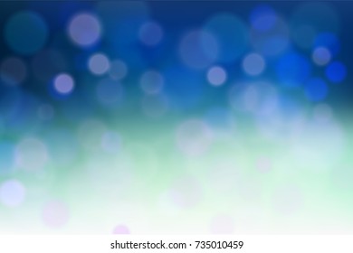 Abstract colorful bokeh circles
