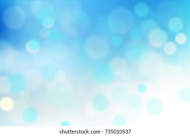 Abstract colorful bokeh circles