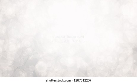 Abstract colorful bokeh and glowing spakling shining particles in random background. Lighting effects of flash. Blurred vector background with light glare, EPS10 illustration.