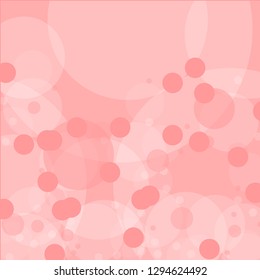 Abstract colorful bokeh light background. Vector illustration.