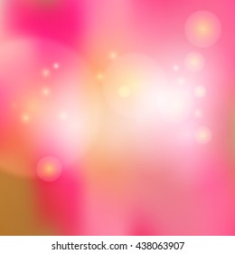 Abstract colorful bokeh light background