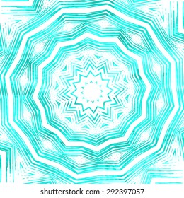 Abstract colorful bright background. Decorative geometric element for design.Fantasy oriental motif. Vivid vector illustration.