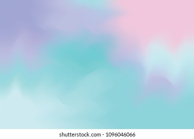 abstract colorful bright color soft paint brush art background, multi colorful painting art acrylic water color wallpaper pastel, gradient color art  brush mixed, pastel soft oil color paint vector