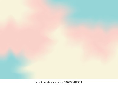 abstract colorful bright color soft paint brush art background, multi colorful painting art acrylic water color wallpaper pastel, gradient color art  brush mixed, pastel soft oil color paint vector