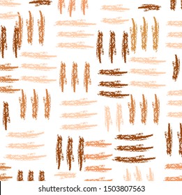 Abstract colorful brown paint brush and strokes, scribble pattern background. creative colorful brown nice brush strokes and hand drawn background. modern beautiful grunge and stripes pattern