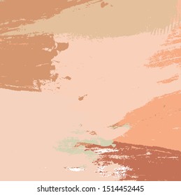 Abstract colorful brown paint brush and strokes, spot pattern background. colorful nice hand drawn and grunge texture backdrop