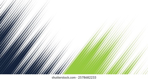 Abstract and Colorful Brush Background with Halftone Effect. Brush Stroke Illustration