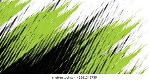 Abstract and Colorful Brush Background Brush Strokes Image for Banner, Poster or Sports Background