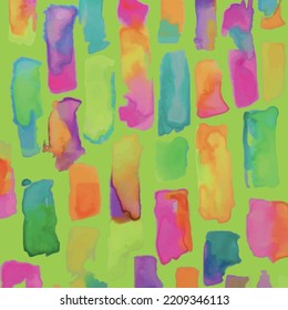 abstract colorful brush strokes pattern design art illustration