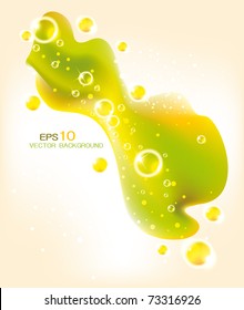 Abstract colorful bubbles background