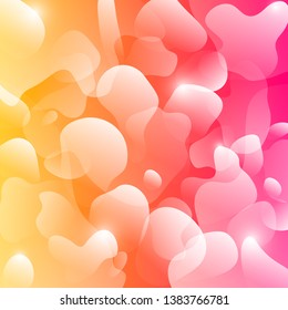 Abstract colorful bubbles background vector illustartion