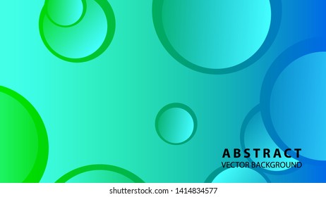 Abstract Colorful Buble Background Vector illustration