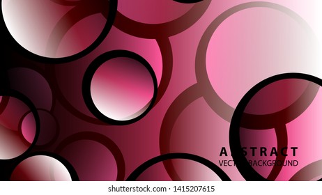 Abstract Colorful Buble Background Vector illustration