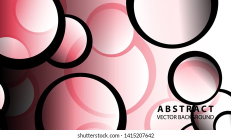 Abstract Colorful Buble Background Vector illustration