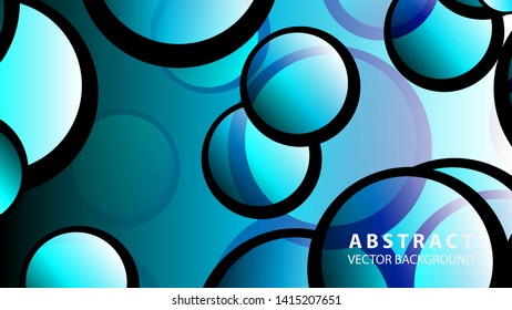 Abstract Colorful Buble Background Vector illustration
