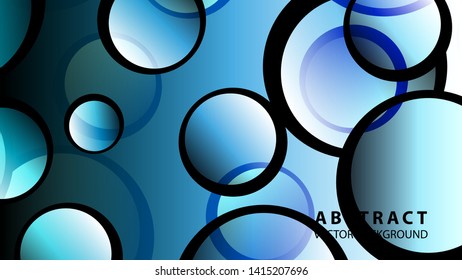 Abstract Colorful Buble Background Vector illustration