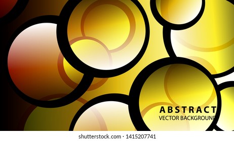 Abstract Colorful Buble Background Vector illustration