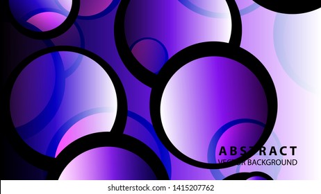 Abstract Colorful Buble Background Vector illustration