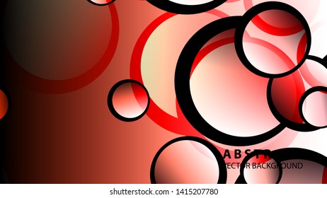 Abstract Colorful Buble Background Vector illustration