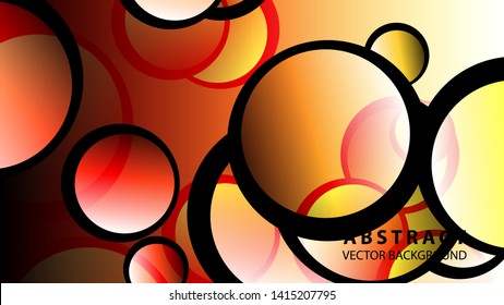 Abstract Colorful Buble Background Vector illustration