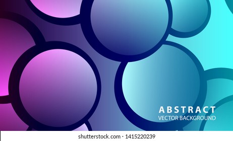 Abstract Colorful Buble Background Vector illustration
