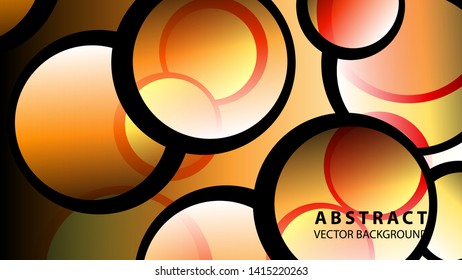 Abstract Colorful Buble Background Vector illustration
