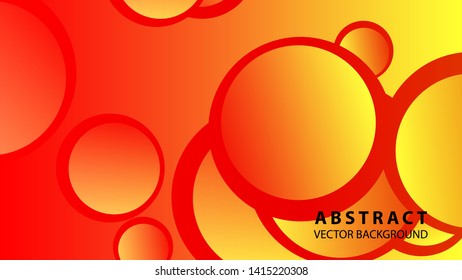 Abstract Colorful Buble Background Vector illustration
