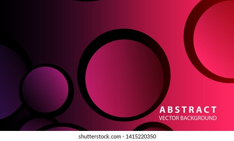 Abstract Colorful Buble Background Vector illustration
