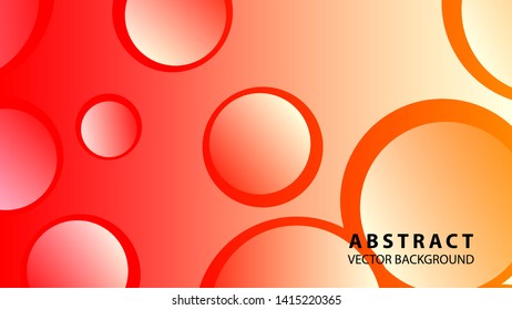 Abstract Colorful Buble Background Vector illustration
