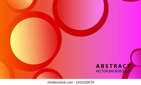 Abstract Colorful Buble Background Vector illustration
