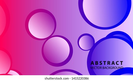 Abstract Colorful Buble Background Vector illustration
