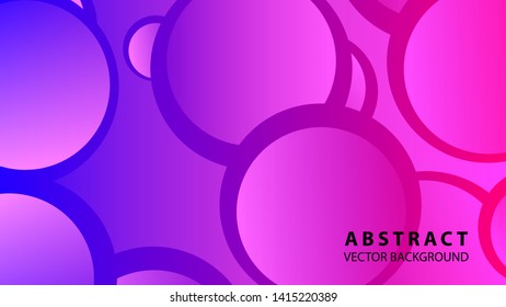 Abstract Colorful Buble Background Vector illustration

