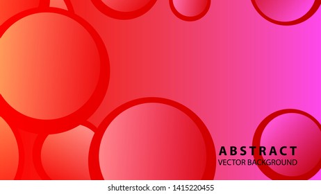 Abstract Colorful Buble Background Vector illustration
