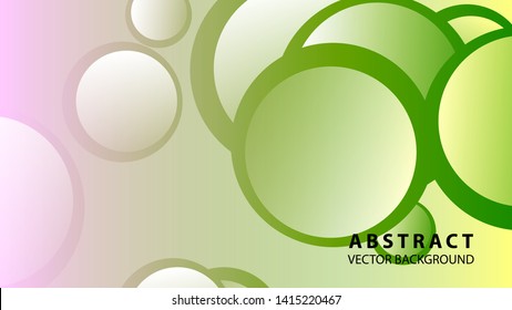 Abstract Colorful Buble Background Vector illustration
