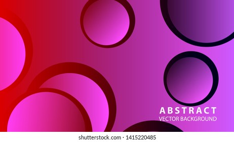 Abstract Colorful Buble Background Vector illustration
