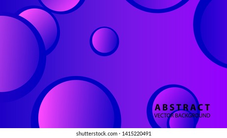 Abstract Colorful Buble Background Vector illustration
