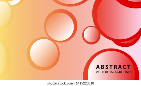 Abstract Colorful Buble Background Vector illustration

