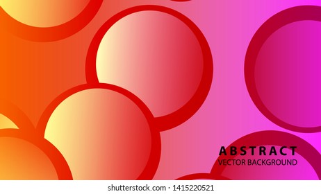 Abstract Colorful Buble Background Vector illustration
