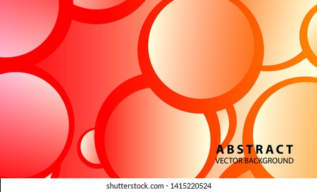 Abstract Colorful Buble Background Vector illustration

