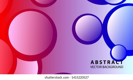Abstract Colorful Buble Background Vector illustration

