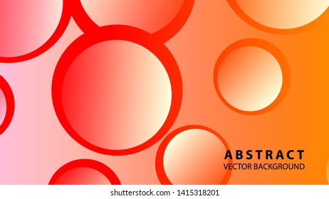 Abstract Colorful Buble Background Vector illustration
