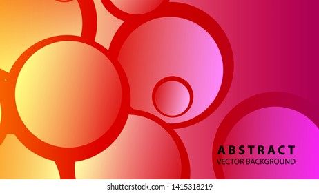 Abstract Colorful Buble Background Vector illustration
