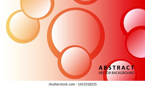Abstract Colorful Buble Background Vector illustration

