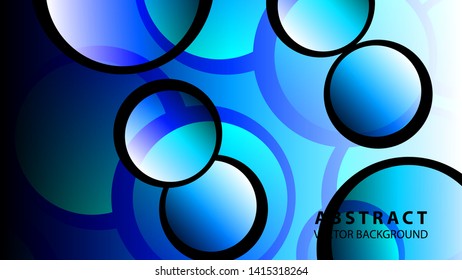 Abstract Colorful Buble Background Vector illustration
