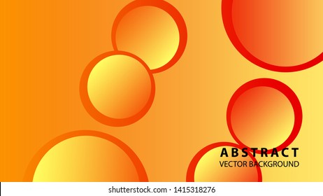 Abstract Colorful Buble Background Vector illustration
