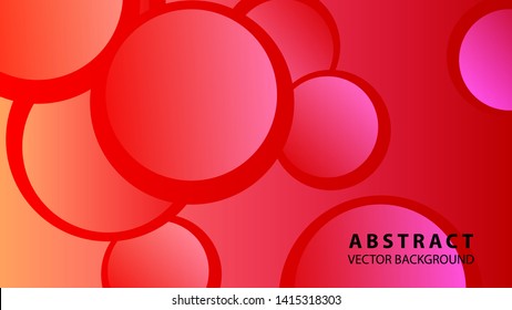 Abstract Colorful Buble Background Vector illustration
